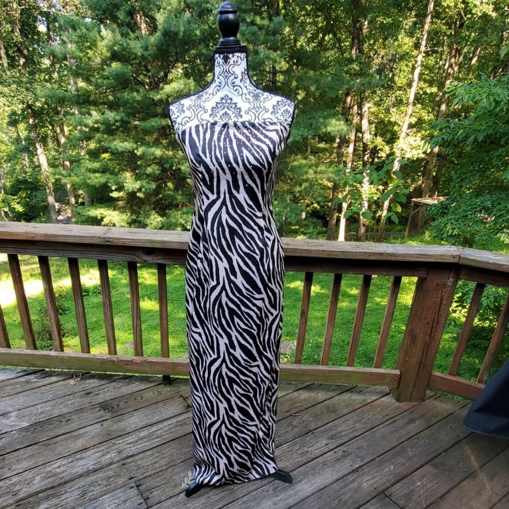 Jessica McClintock Stretch Evening Gown